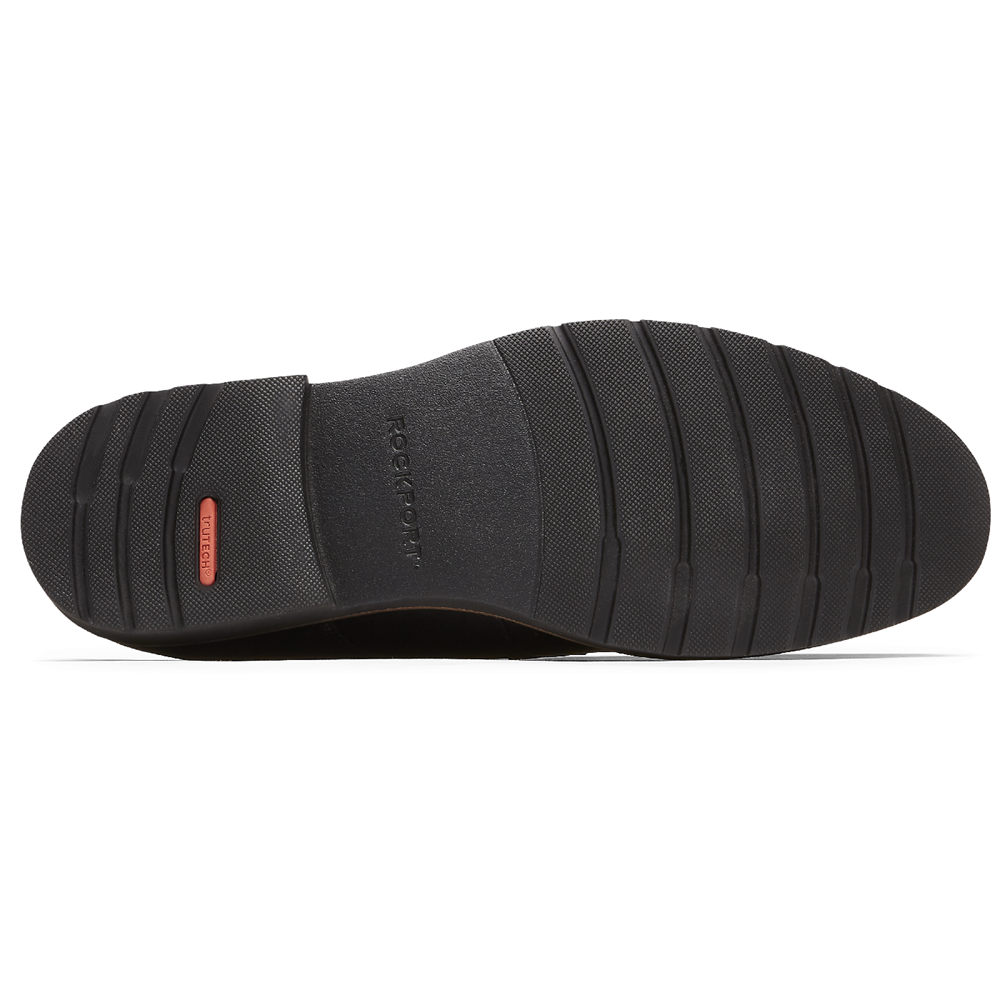 Oxfords Rockport Mens - Sharp & Ready 2 Cap Toe Black - Philippines IRWX-63250